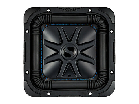 Kicker SoloBaric L7S8 Subwoofer Cuadrado 8 pulgadas 450W RMS - vista frontal