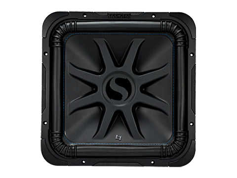 Kicker SoloBaric L7S15 Subwoofer Cuadrado 15 pulgadas 2000W RMS - vista frontal