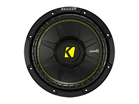 Kicker CompC C10 subwoofer 10 pulgadas vista frontal
