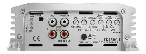 Amplificador 4 Ch Sound Magus PK1500.1 Full Rango Clase D.