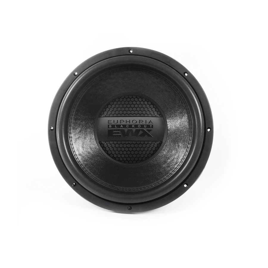 DB Drive EWXPW15D4 Subwoofer 15 pulgadas DVC 4 ohm 600W RMS serie EWX Pro vista frontal