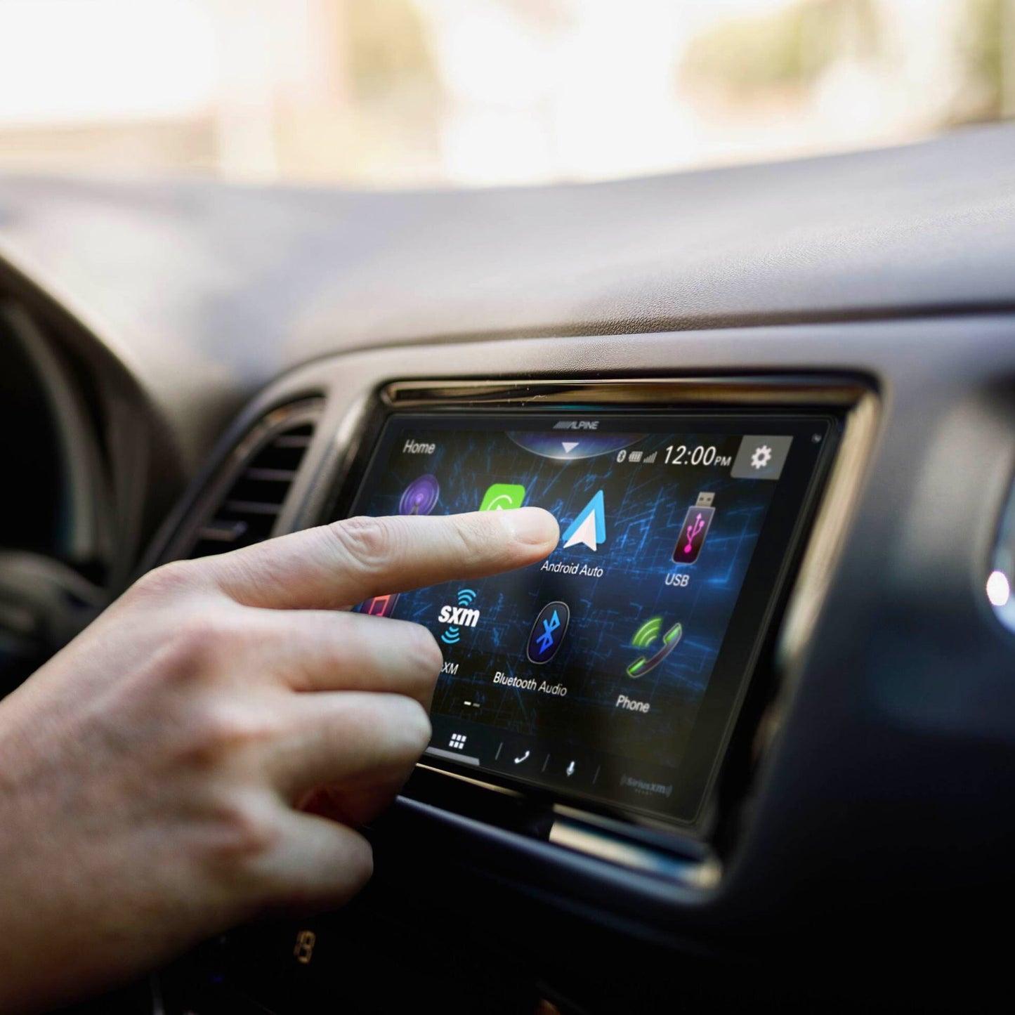 Autoestéreo Pantalla Alpine iLX-W670 CarPlay AndroidAuto Alámbricos.