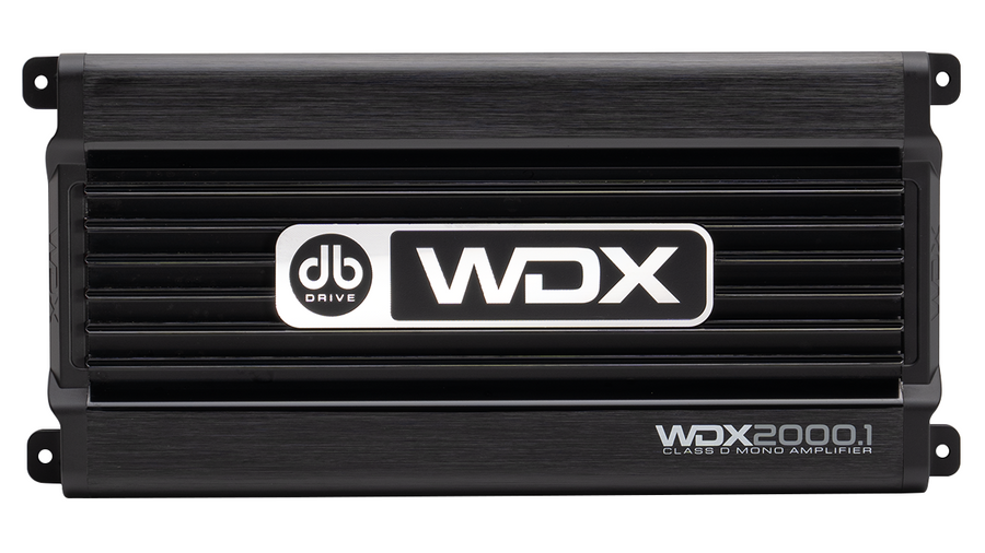 DB Drive WDX2000.1 Amplificador Monoblock Clase D 2000W vista frontal