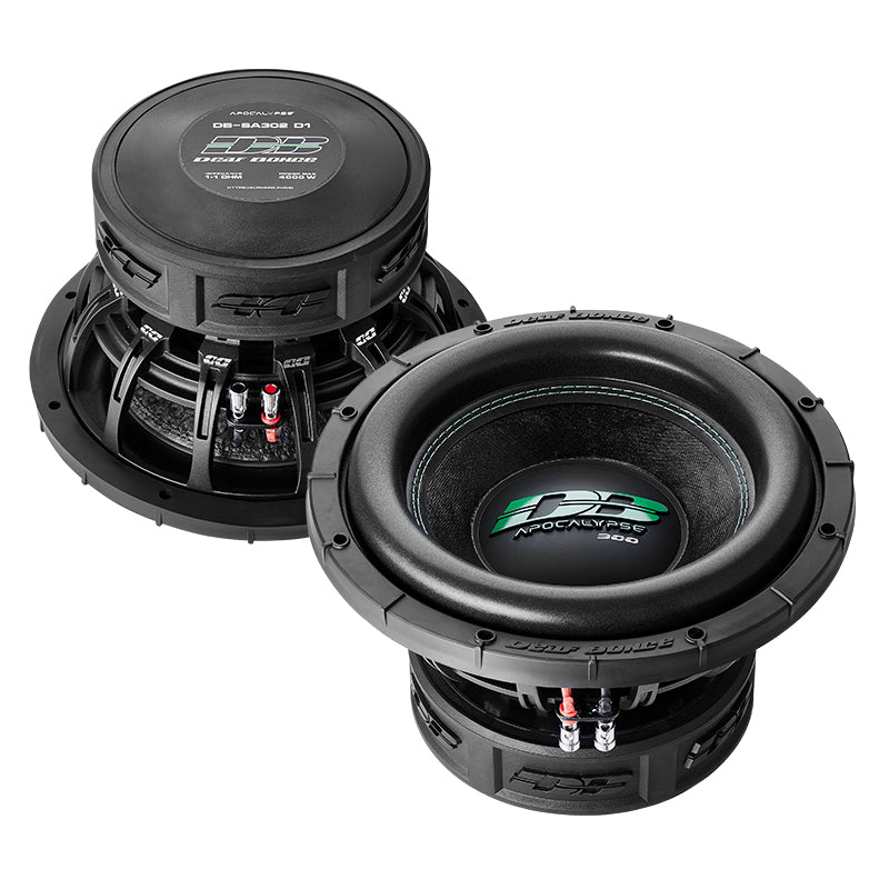 Deaf Bonce Apocalypse DB-SA302 D1/D2 subwoofer 12 pulgadas 2000W RMS vista frontal