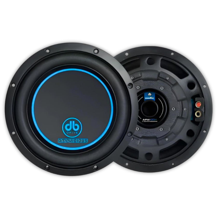 DB Drive APW10D4 Subwoofer Marino Plano 10 pulgadas 300W RMS vista frontal