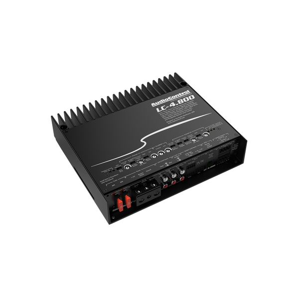 AudioControl D-4.800 amplificador 4 canales DSP Clase D vista principal frontal