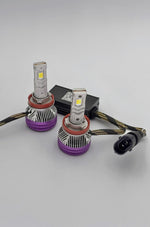 Par de luces LED Automotriz de App Color/Temperatura/Potencia Regulables. Amarillo/Blanco. - Imagen 3