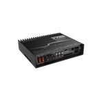 AudioControl D-4.800 amplificador 4 canales DSP vista angular lateral