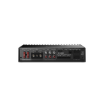 AudioControl D-4.800 amplificador 4 canales DSP vista detalle panel de conexiones