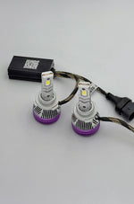 Par de luces LED Automotriz de App Color/Temperatura/Potencia Regulables. Amarillo/Blanco. - Vista detalle