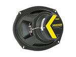 Kicker CSC6934 bocina coaxial 6x9 pulgadas 3 vias 150W vista trasera