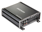 Kicker CXA300.1 amplificador monoblock 300W Clase D vista trasera