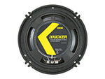 Kicker CSC654 bocina coaxial 6.5 pulgadas 100W vista trasera