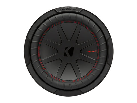 Kicker CompR CWR10 subwoofer 10 pulgadas DVC 2 ohms vista frontal