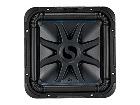 Kicker SoloBaric L7S12 Subwoofer Cuadrado 12 pulgadas 1500W RMS - vista frontal