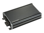 Kicker CXA400.4 amplificador 4 canales 400W Clase D vista frontal