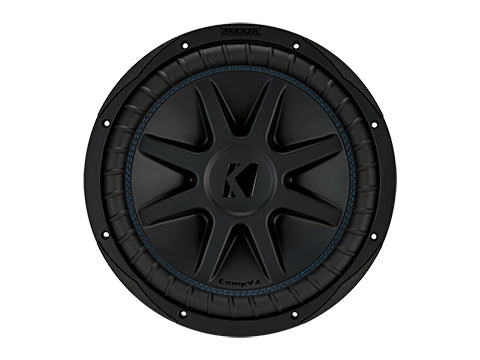 Kicker CompVX CVX12 subwoofer 12 pulgadas 750W DVC vista frontal