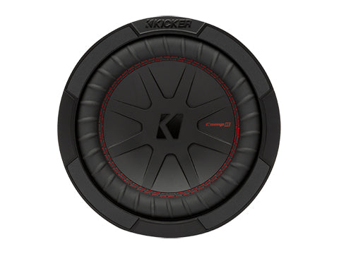 Kicker CompR CWR8 subwoofer 8 pulgadas DVC 2 ohms vista frontal