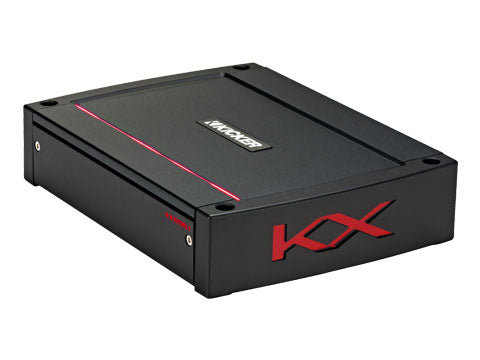 Kicker KXA1200.1 Amplificador Mono Clase D 1200W RMS - vista frontal