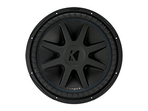 Kicker CompVX CVX15 subwoofer 15 pulgadas 1000W DVC vista frontal