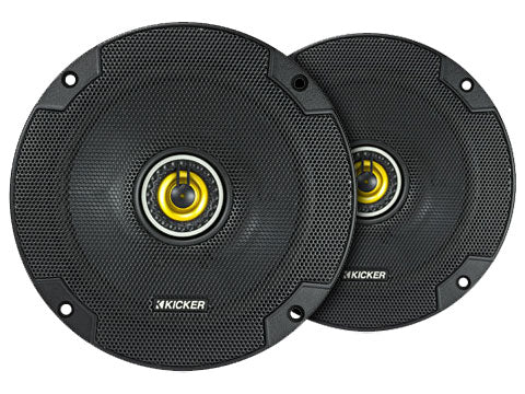 Kicker CSC654 bocina coaxial 6.5 pulgadas 100W vista frontal