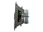 Kicker KSC6904 Coaxiales 6x9 2 Vías 75W RMS - vista lateral