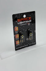Par de Focos LED T10 CanBus SpaceLightning ⚡️ SMD 3030 | Cabeza Plana | Blanco, Naranja y Rojo | Alt - Imagen 6