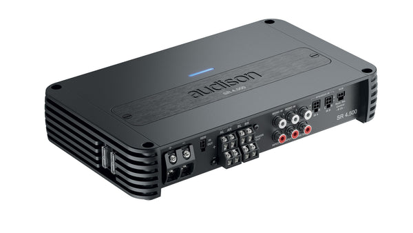 Audison SR 4.500 amplificador 4 canales 880W total Clase D vista principal