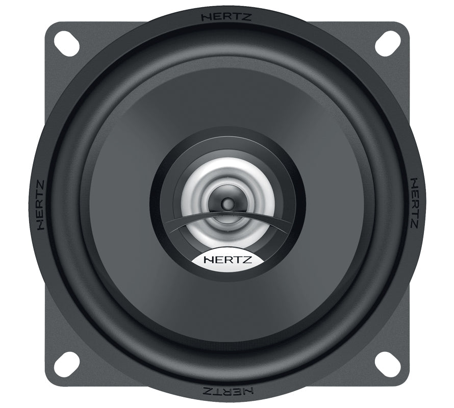 Hertz DCX 100.3 coaxial Dieci 4 pulgadas 2 vías vista superior