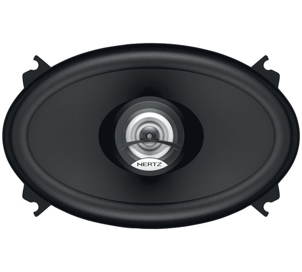 Hertz DCX 460.3 coaxial Dieci 4x6 pulgadas 2 vías vista superior