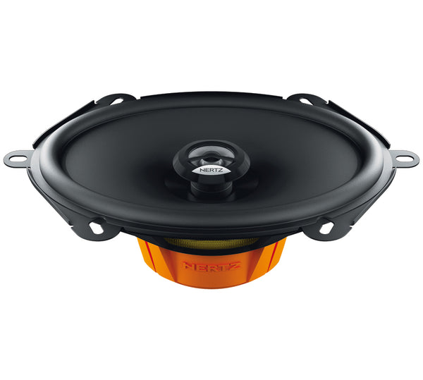 Hertz DCX 570.3 coaxial Dieci 5x7 pulgadas 2 vías perspectiva