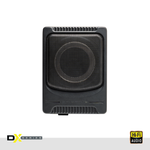 DB Drive subwoofer activo compacto 8 pulgadas vista frontal con iconos