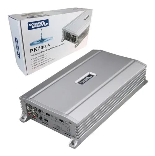 Amplificador Sund Magus PK700.4 Full-Rango Clase D - Amplificadores automotriz
