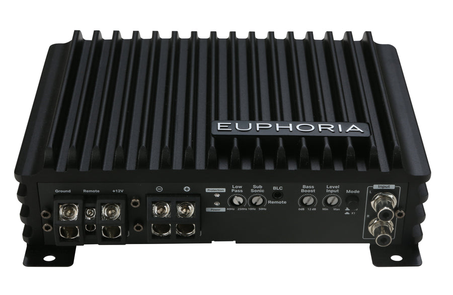 DB Drive Euphoria Amplificador Monoblock Clase D 600W RMS vista superior