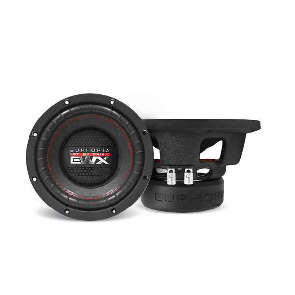 DB Drive EWXPW8D4 Subwoofer 8 pulgadas DVC 4 ohm 250W RMS EWX Pro vista frontal angular