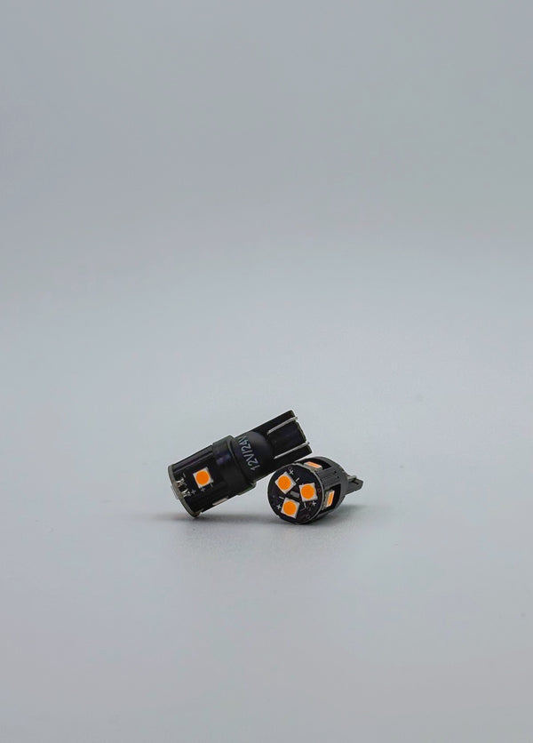 Par de Focos LED T10 CanBus SpaceLightning ⚡️| Blanco, Naranja y Rojo | Alto Brillo - Luz LED automotriz