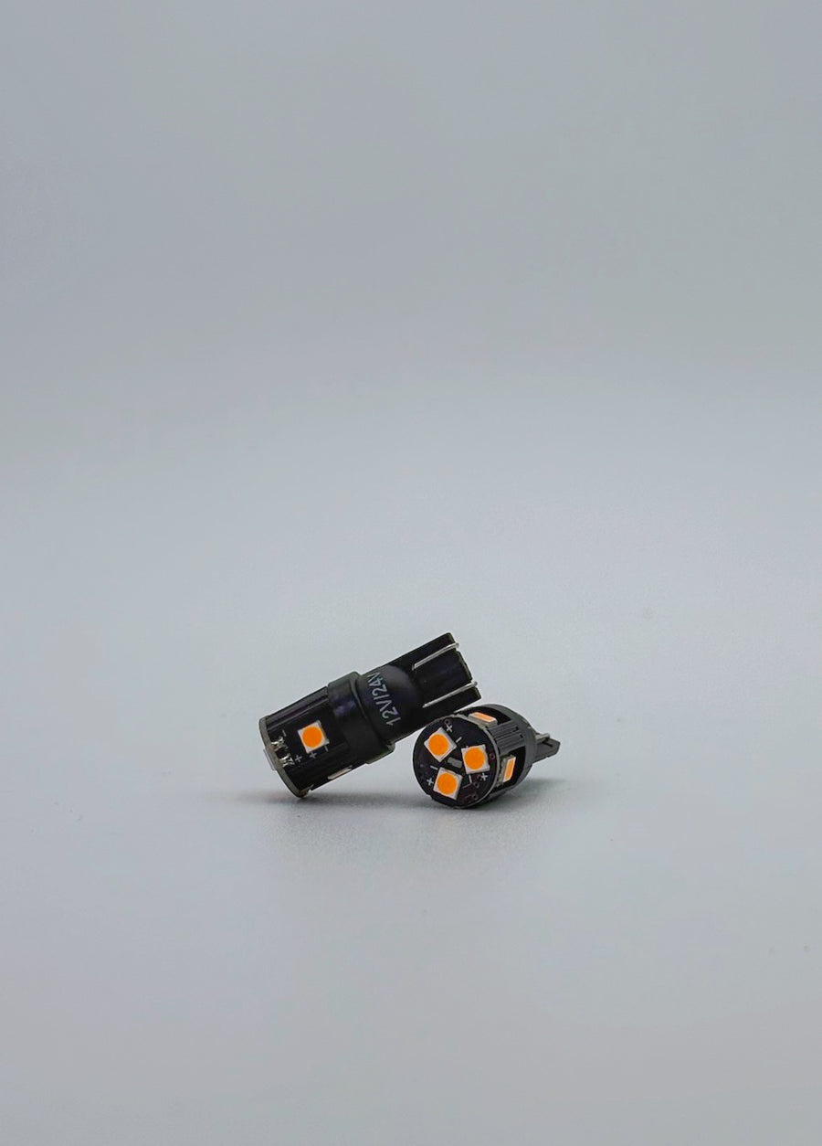 Par de Focos LED T10 CanBus SpaceLightning ⚡️| Blanco, Naranja y Rojo | Alto Brillo - Luz LED automotriz