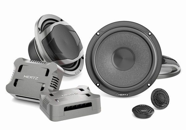Hertz CK 165 set componentes Cento 6.5 pulgadas vista sistema completo
