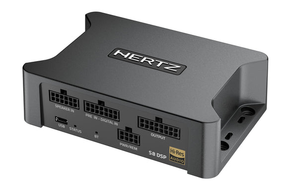 Hertz H8 DSP – Procesador de Señal Digital de Alto Nivel para Audio Automotriz 🔊 - Procesadores (DSP) automotriz