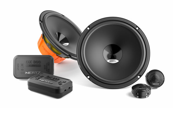 Hertz DSK 165.3 set de medios Dieci 6.5 pulgadas 2 vías vista sistema