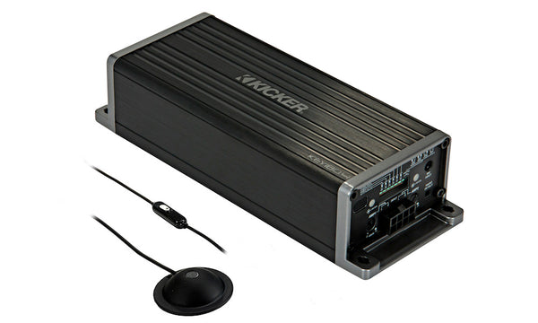 Kicker KEY180.4 amplificador inteligente 4 canales 45W x4 con microfono de autoecualizacion