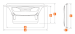 Hertz MPX165 Mille Pro especificaciones dimensionales