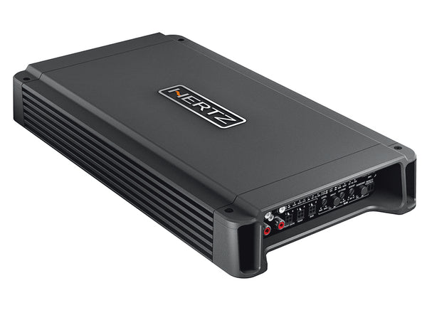 Hertz HCP 5D amplificador 5 canales 90W x4 + 280W x1 perspectiva