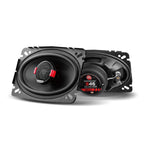 DB Drive S46 Speed Series Coaxiales 4x6 frontal y trasera