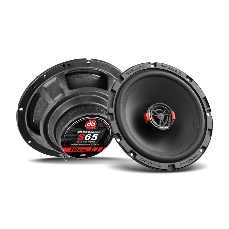 DB Drive S60 coaxiales speed 6.5 pulgadas frente y atrás