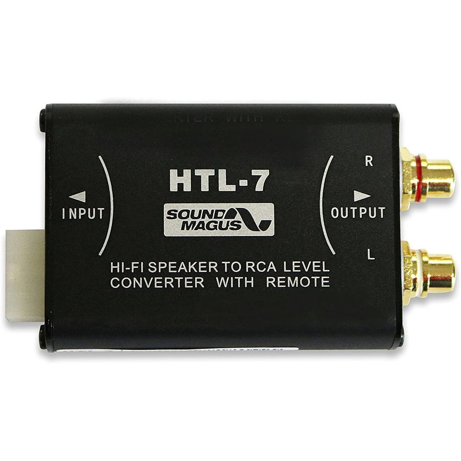Convertidor de señal alta-baja con función remote SoundMagus HTL-7 - Procesadores (DSP) para auto
