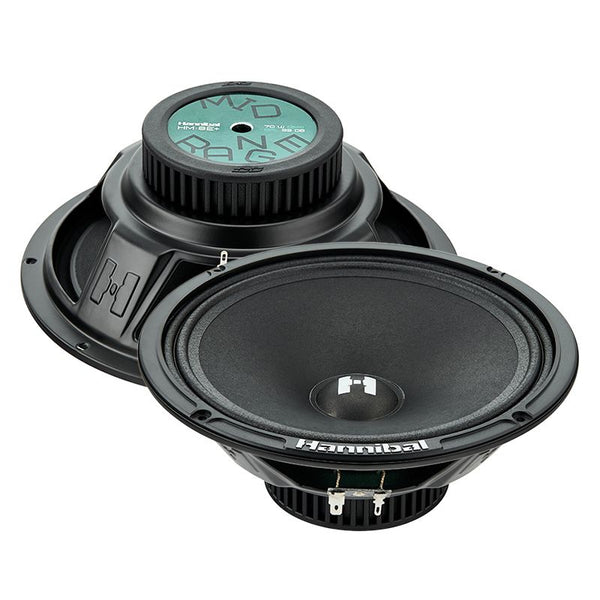 Deaf Bonce Hannibal HM-8E medios 8 pulgadas par vista frontal
