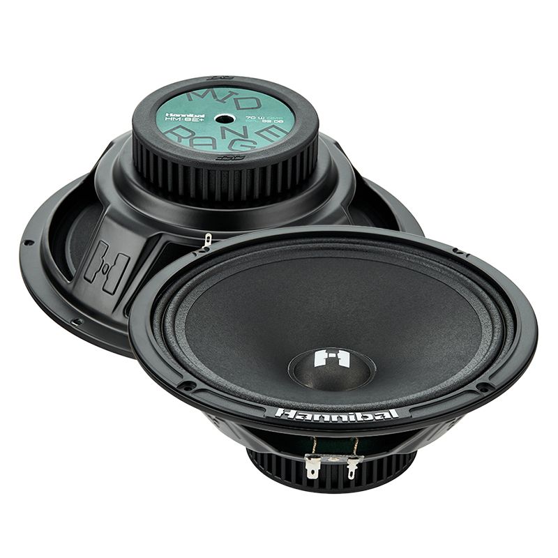Deaf Bonce Hannibal HM-8E medios 8 pulgadas par vista frontal