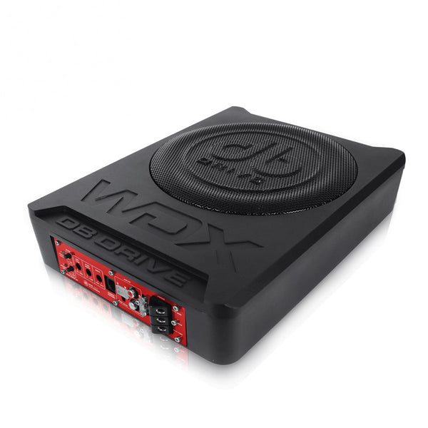 DB Drive WDX-AS10 subwoofer activo 10 pulgadas vista frontal