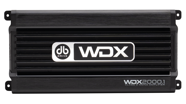 DB Drive WDX2000.1 Amplificador Monoblock Clase D 2000W vista frontal